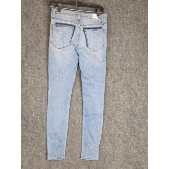 Hudson Jeans Blair Super Skinny Light Wash Distressed Women's Size 27 Casualwear - Picture 2 of 12
